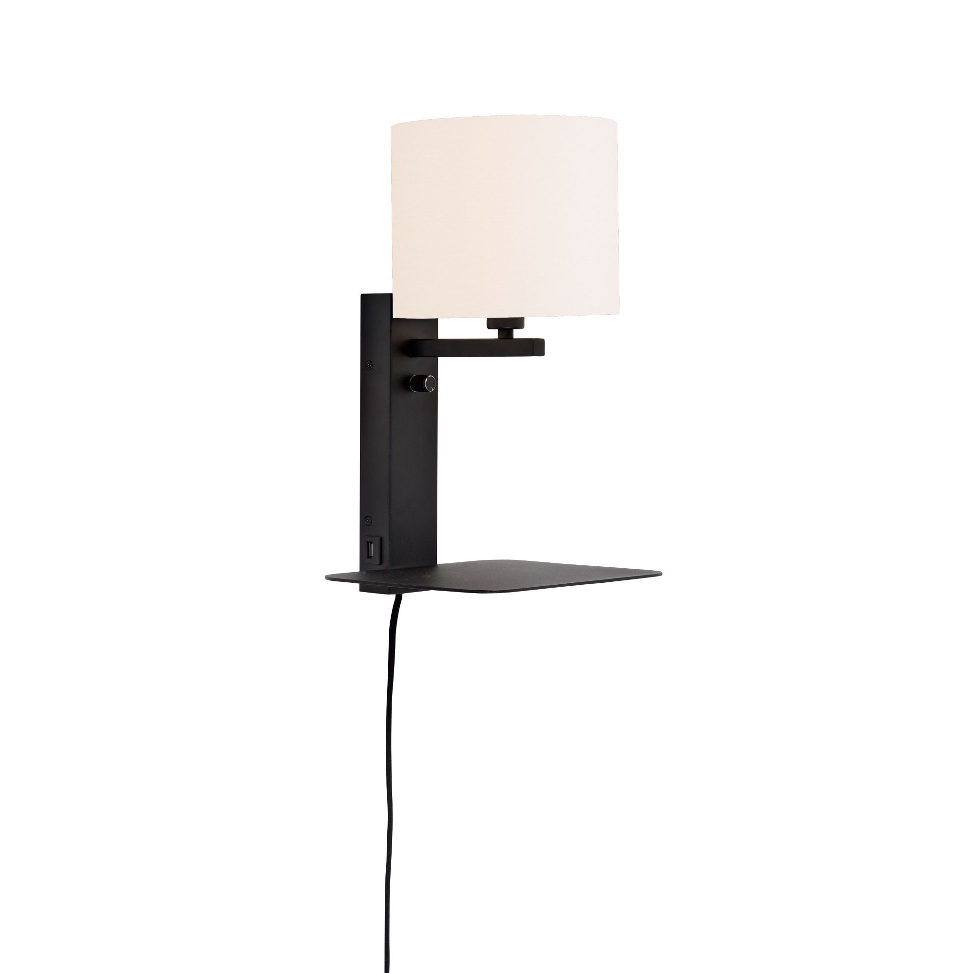 it's about RoMi wandlamp Florence - wit - 24x22x42cm