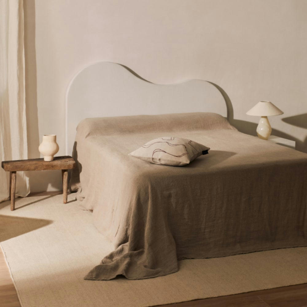 PASIEGO BY MARLOT BAUS - Tête de lit du microciment en couleur blanc 210 cm