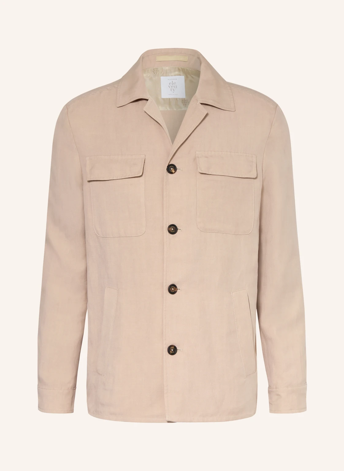 eleventy Overjacket mit Leinen
