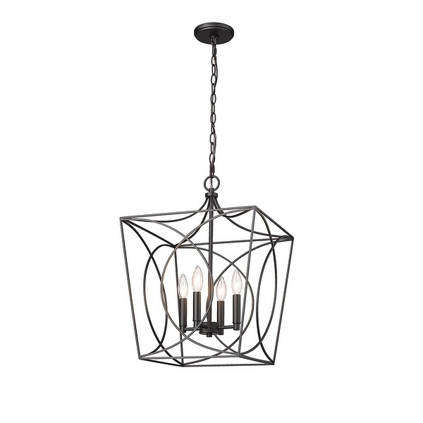 Millennium Lighting Tracy 4 Light Pendant Fixture in Multiple Finishes