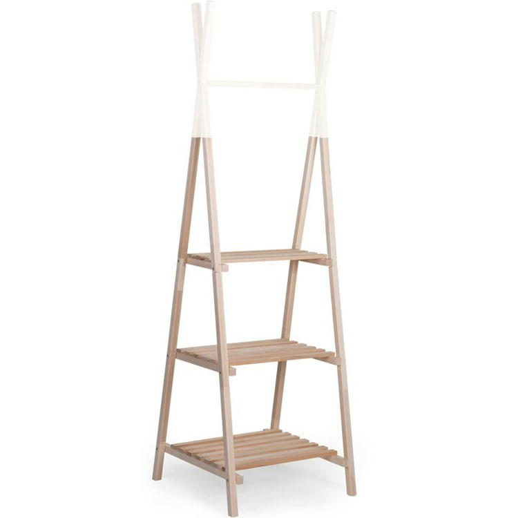 - Portant à vêtements et étagère enfant Tipi