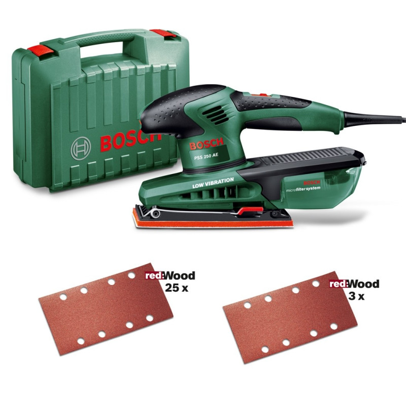 Ponceuse vibrante électrique PSS 250 AE 250 W BOSCH