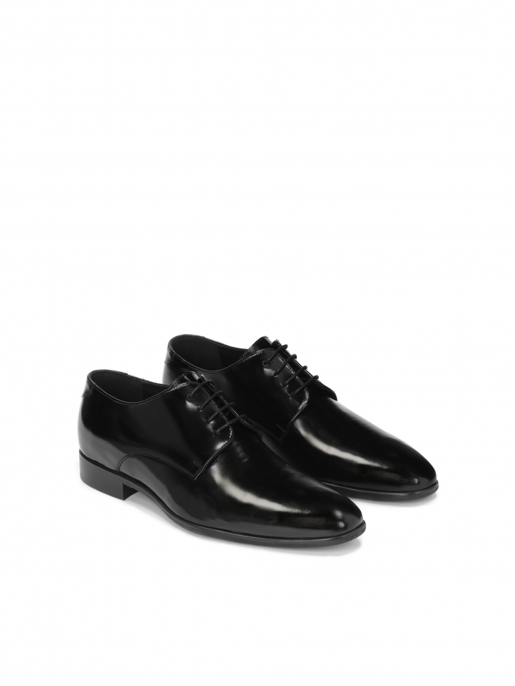 Men's black formal shoes