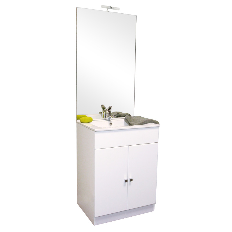 Ensemble de salle de bain Aloha blanc 60 cm AYOR BATHROOM