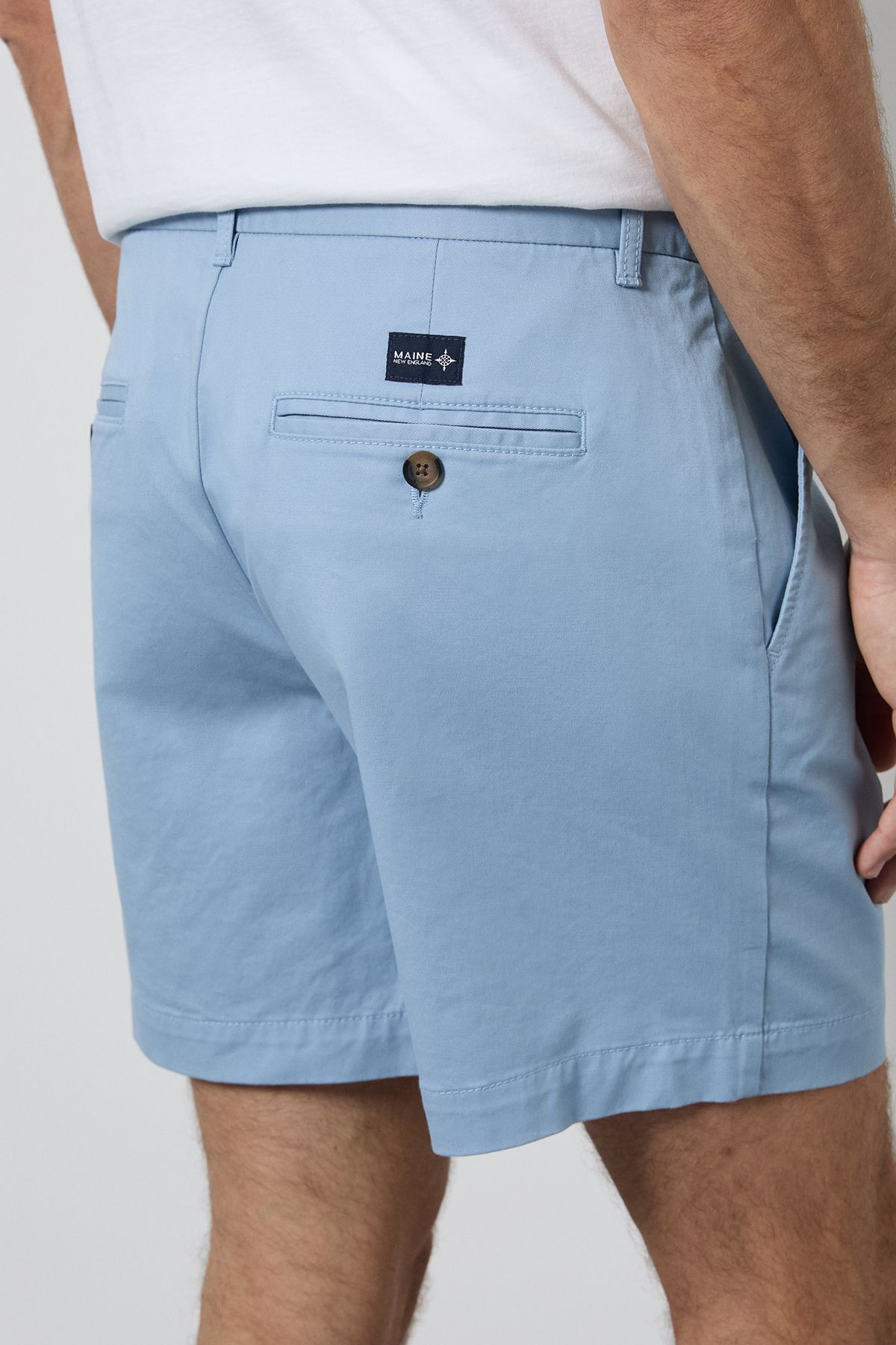 Maine Light Blue Premium Skipper Shorts