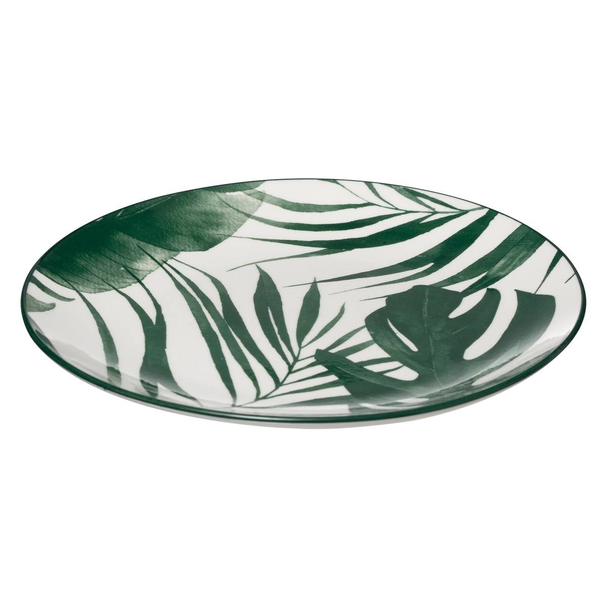 "Palme" Dinnerware Set 18 pieces, green