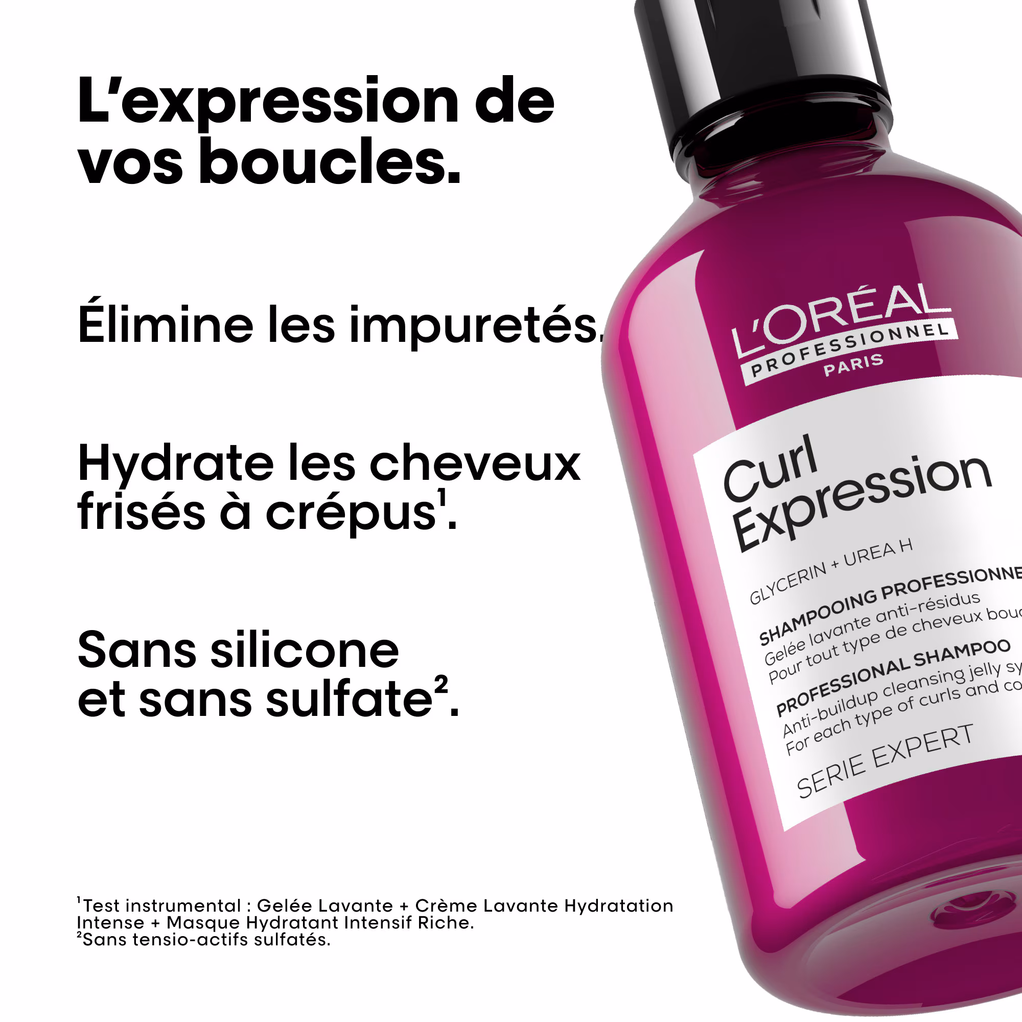 SERIE EXPERT CURL EXPRESSIONGelée lavante anti-résidus