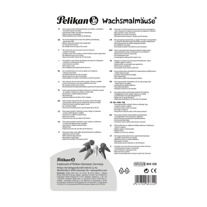 Farbstift-Set 6er-Set Kreativ