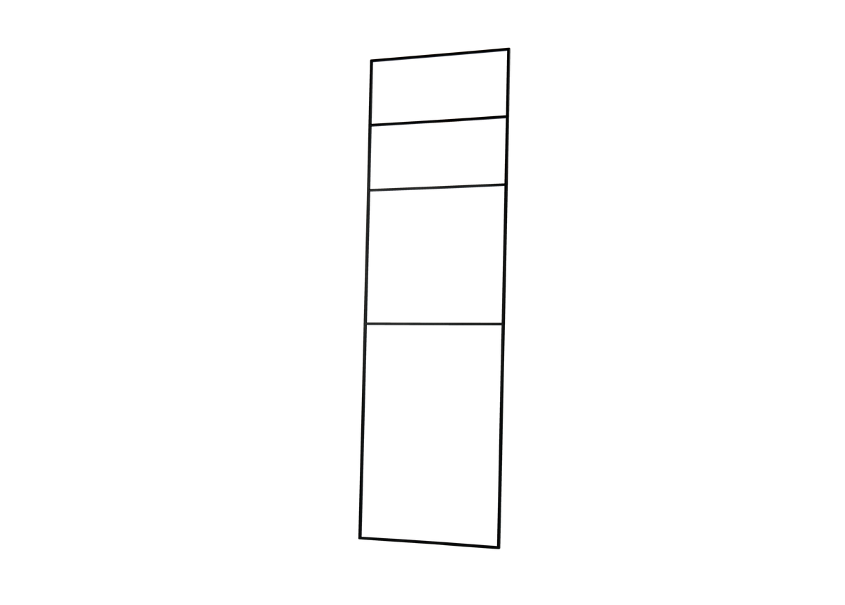 noo.ma TOWS Ladderkapstok - Vulcano Black