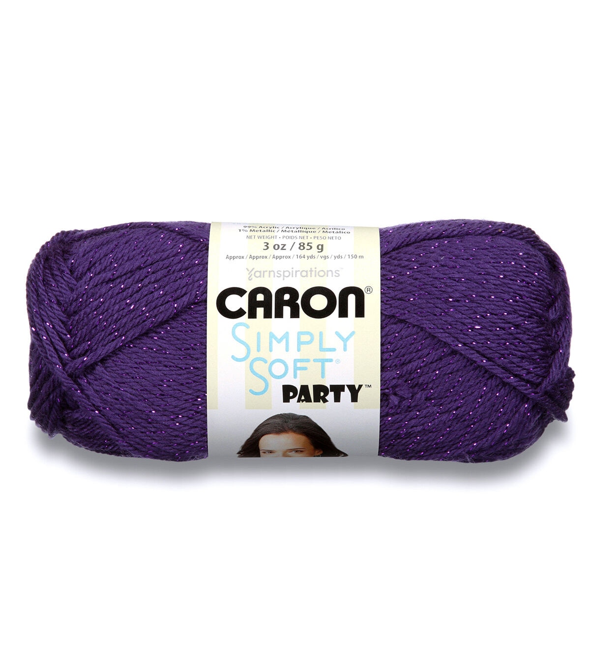 Caron Simply Soft Party 164yds Worsted Acrylic Yarn