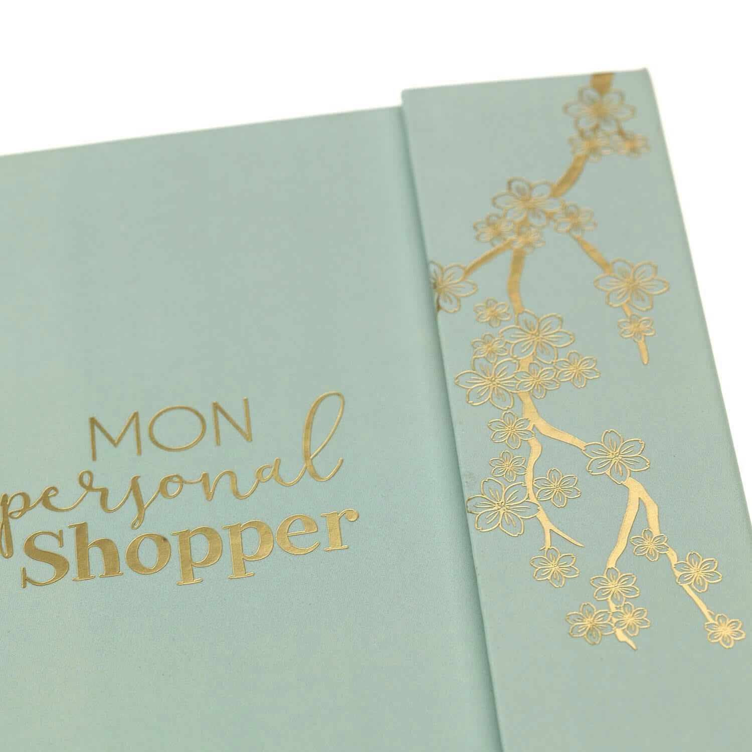 - Carnet mon personal shopper pastel et or