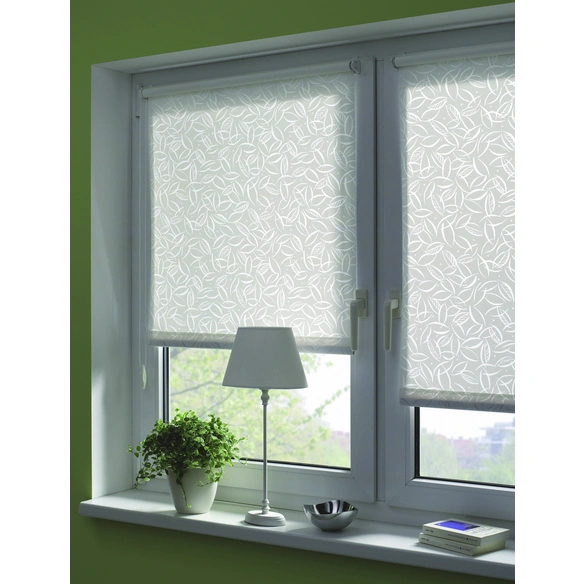 Rollo, weiß, Polyester, Höhe: 150 cm