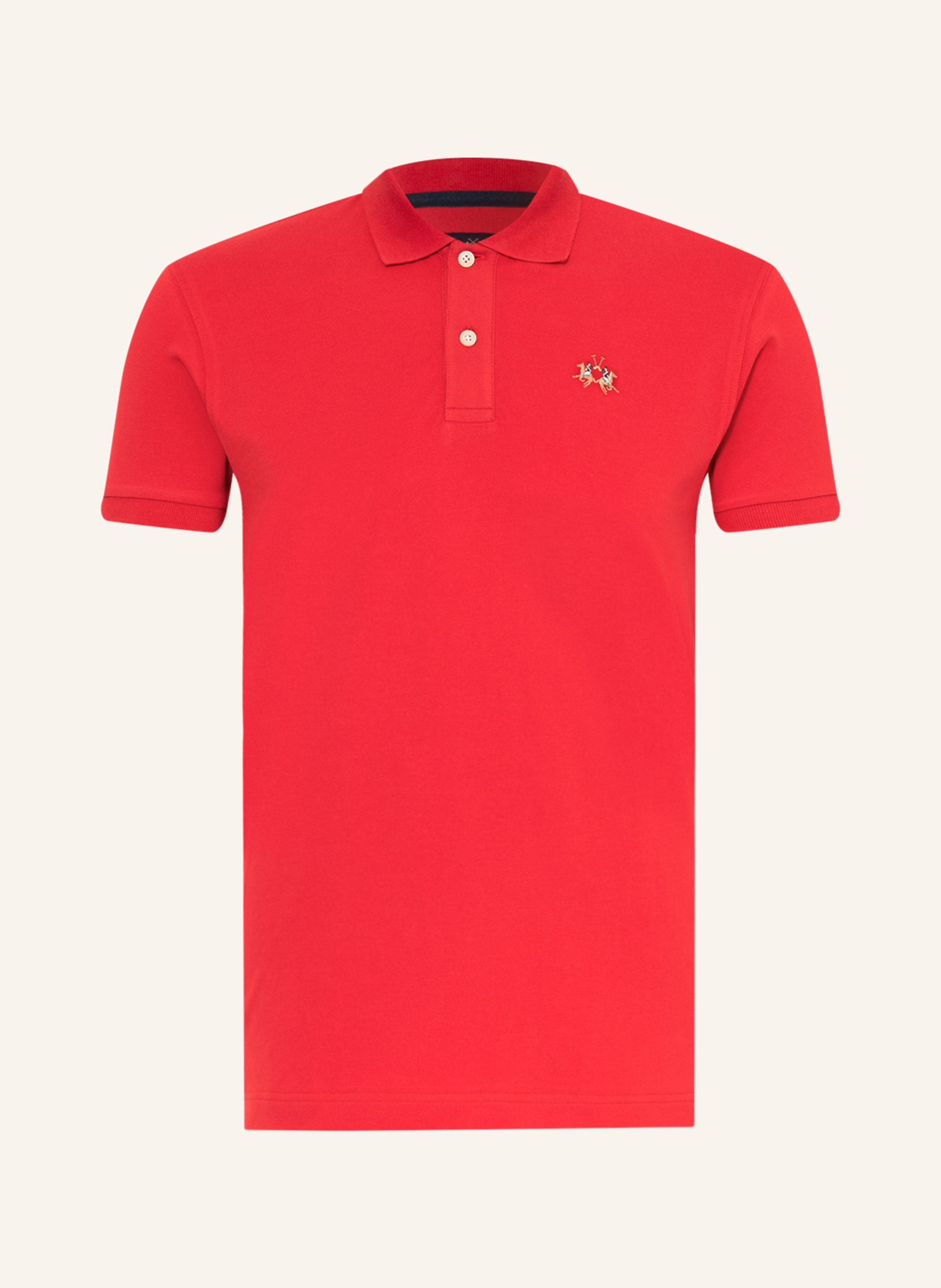 LA MARTINA Piqué-Poloshirt Slim Fit
