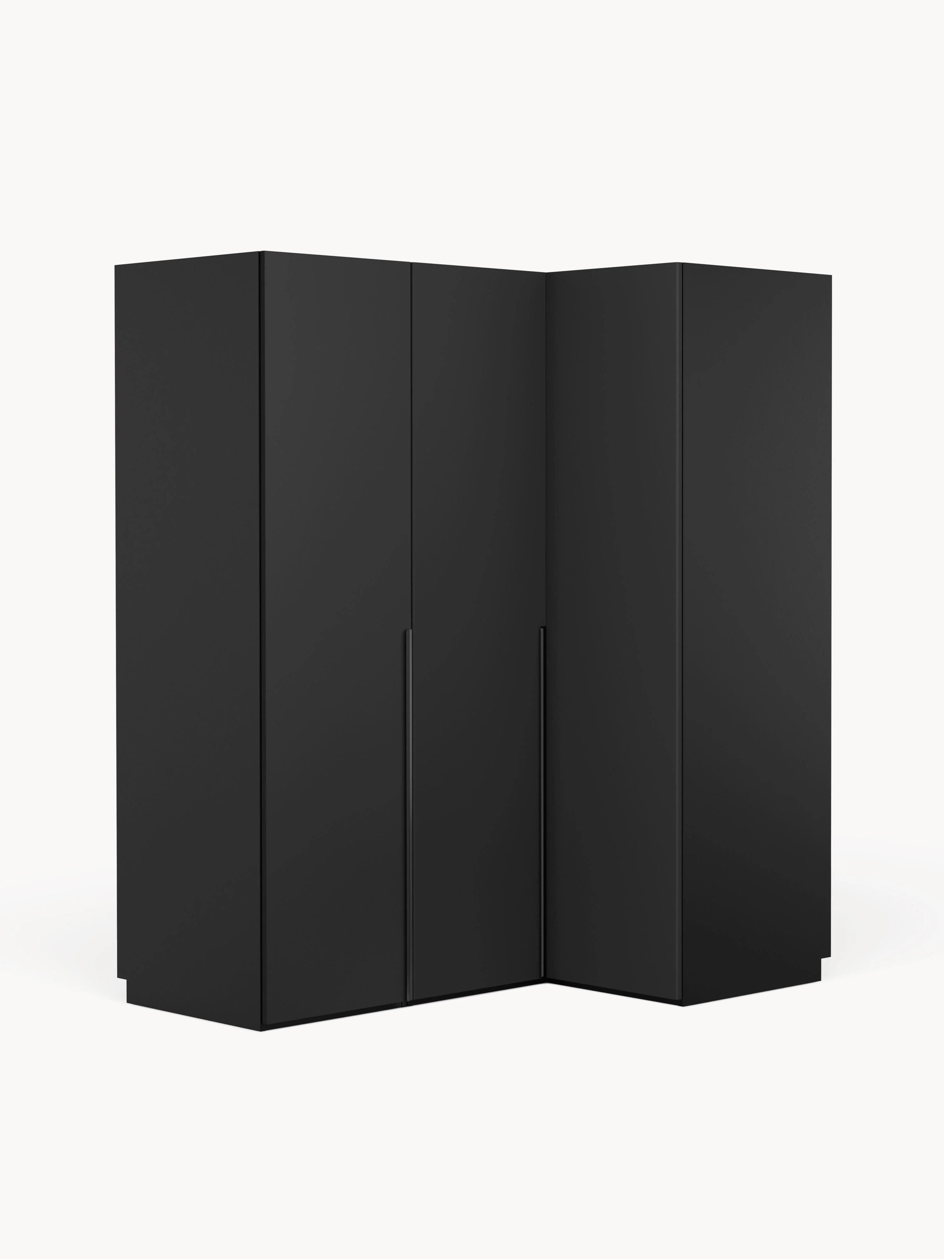 Modularer Eck-Kleiderschrank Leon, 165 cm Breite, in verschiedenen Größen