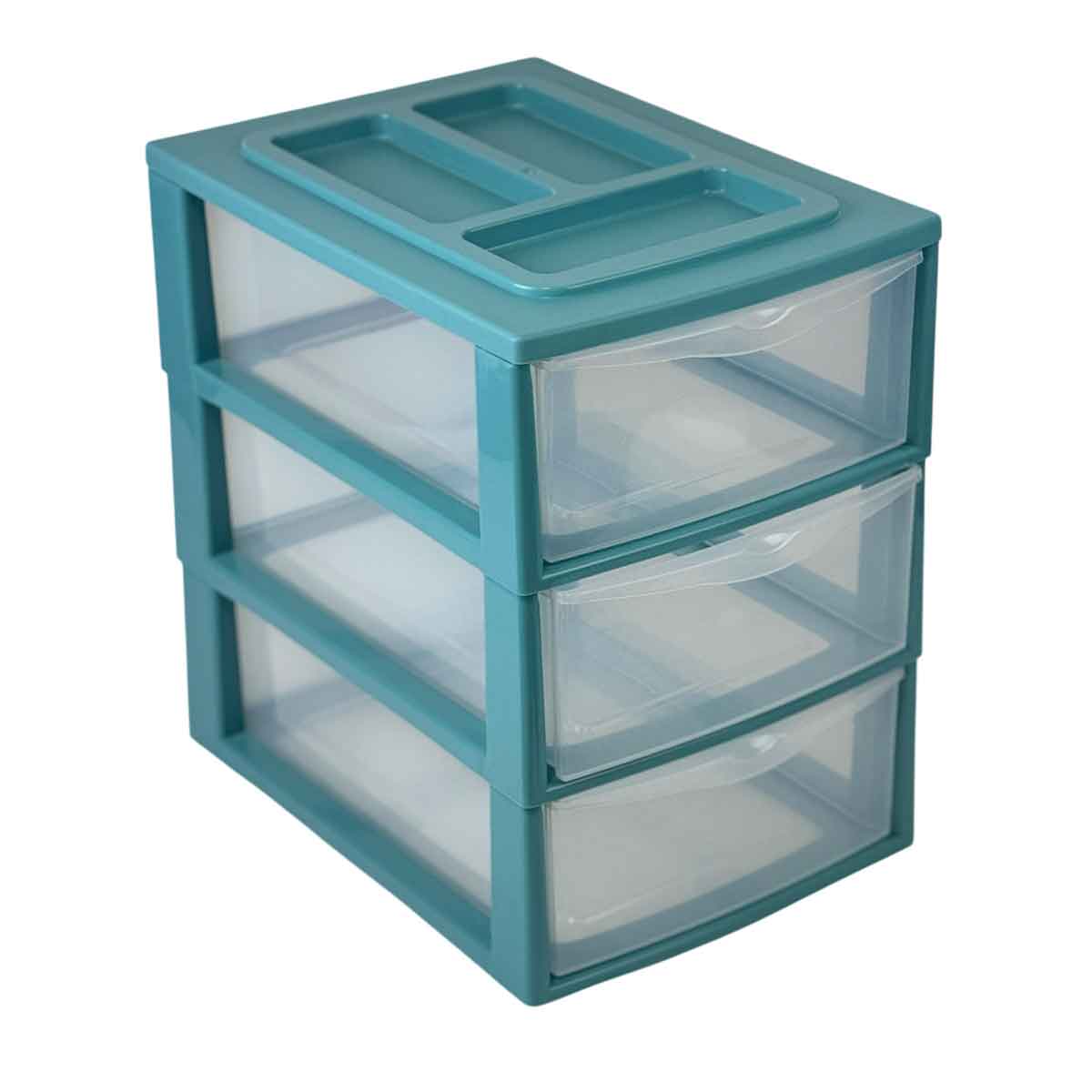 Módulo com 3 gavetas MONZA azul