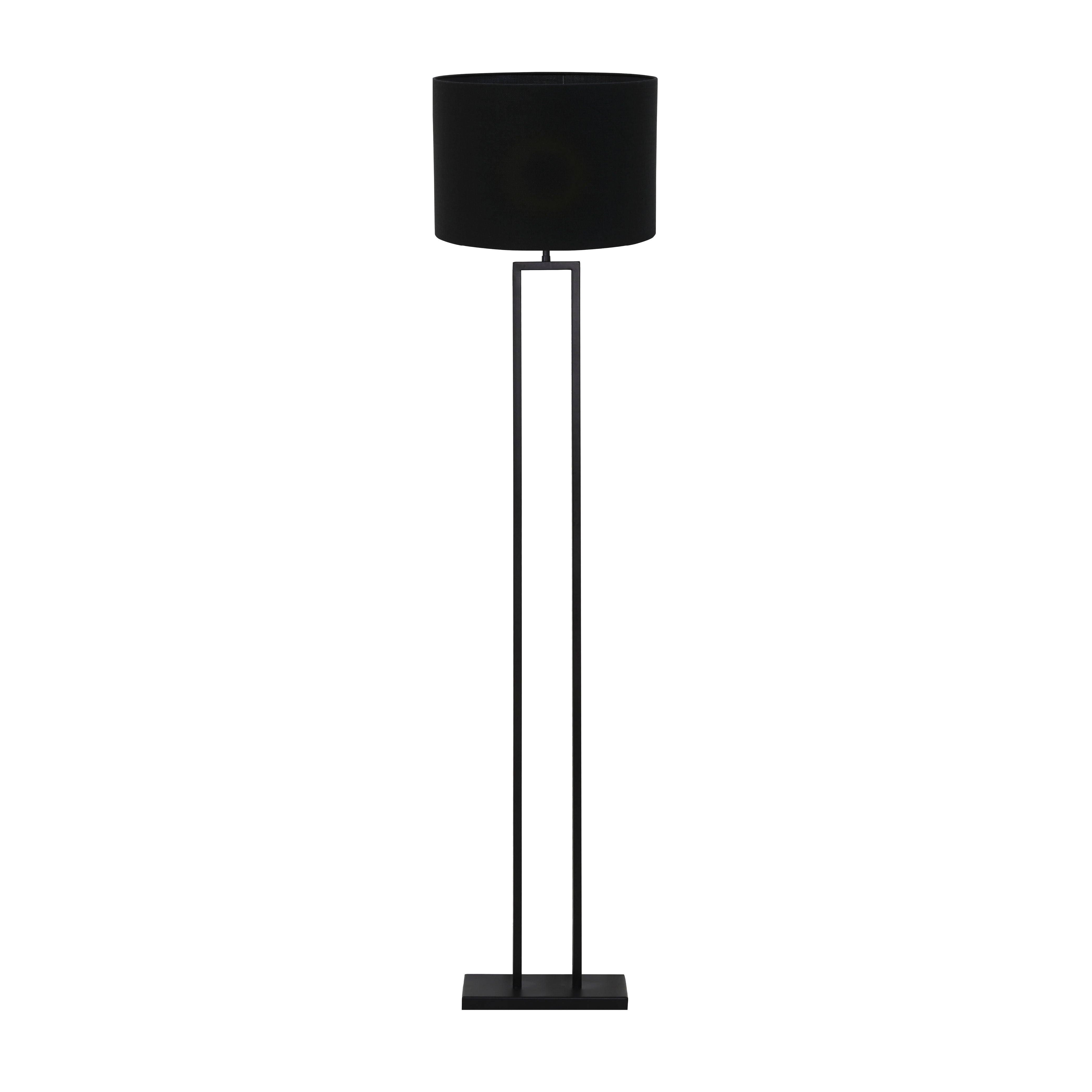 Light & Living vloerlamp Shiva/Livigno - zwart, zwart - 40x40x170cm