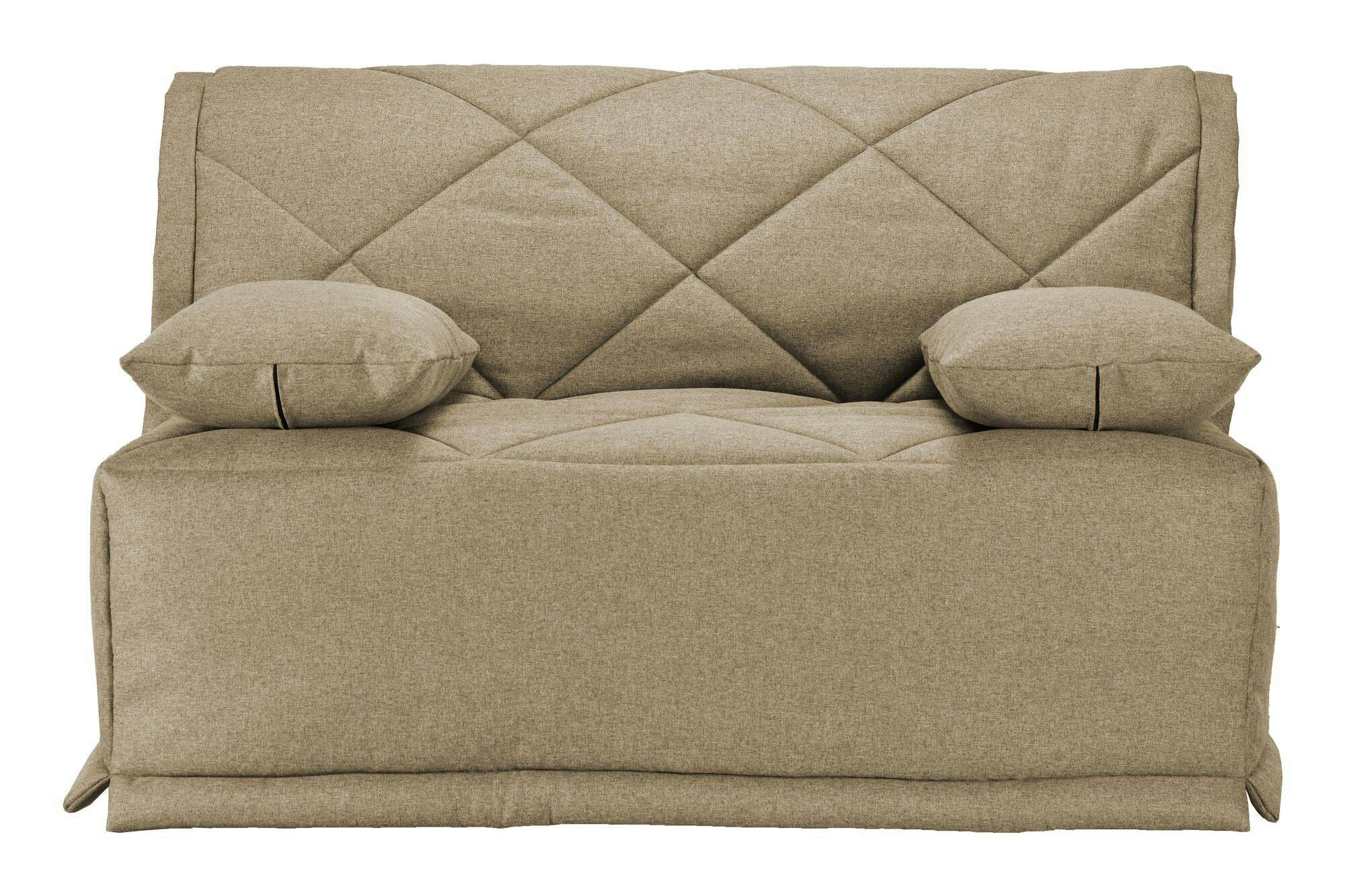 GINA - Banquette BZ avec matelas de 15 cm sable