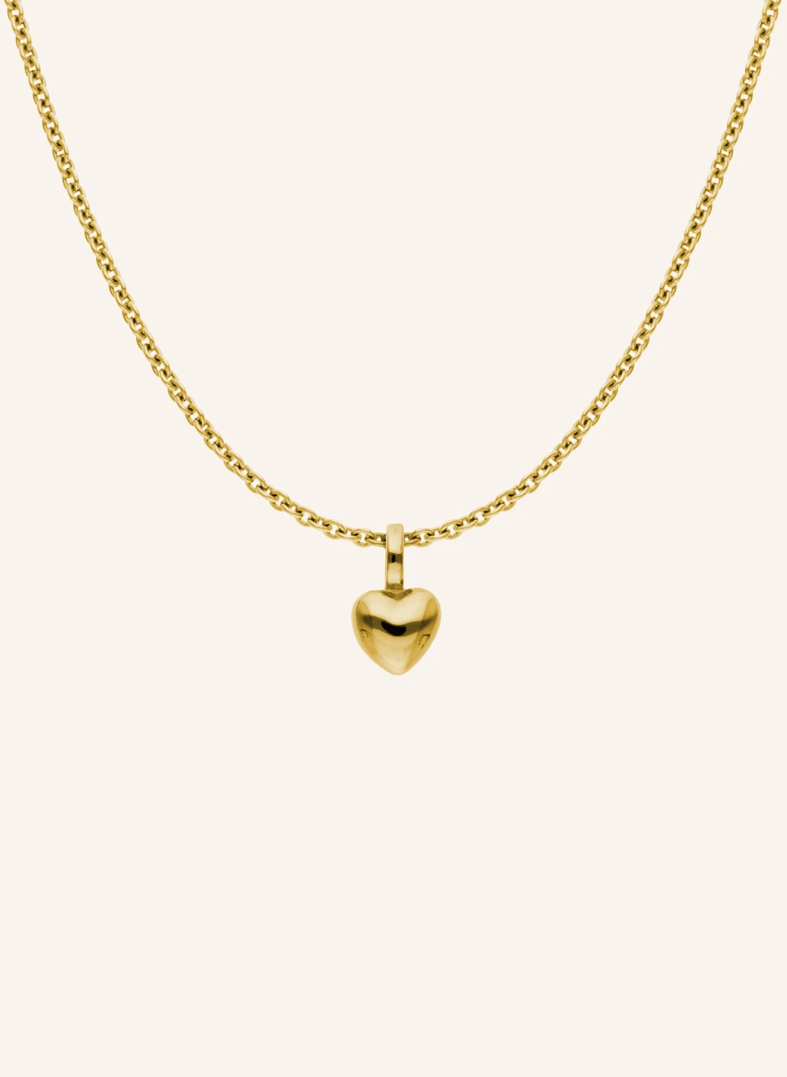 CADA Kette ROUND TINY HEART