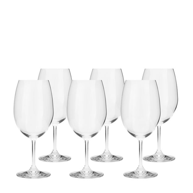 TAÇA DE ÁGUA 540 ML COM 6 CRISTALIUM TITAN
