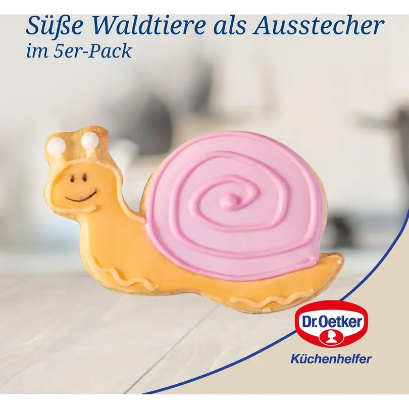 Ausstecher 5er-Set Waldzauber