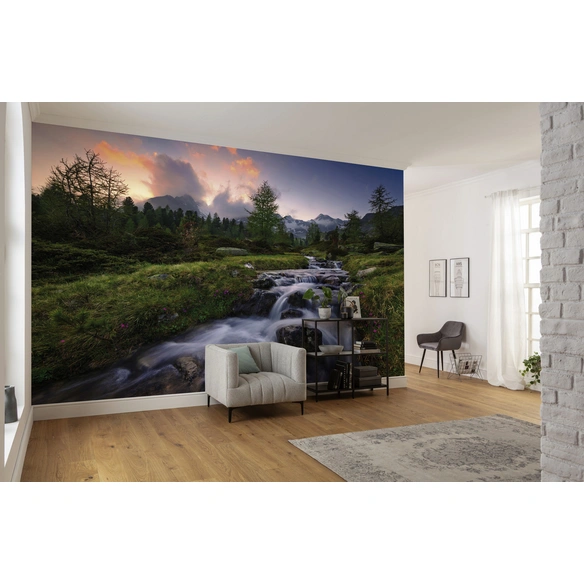 Vliestapete »Wild Paradise«, Breite 450 cm, seidenmatt