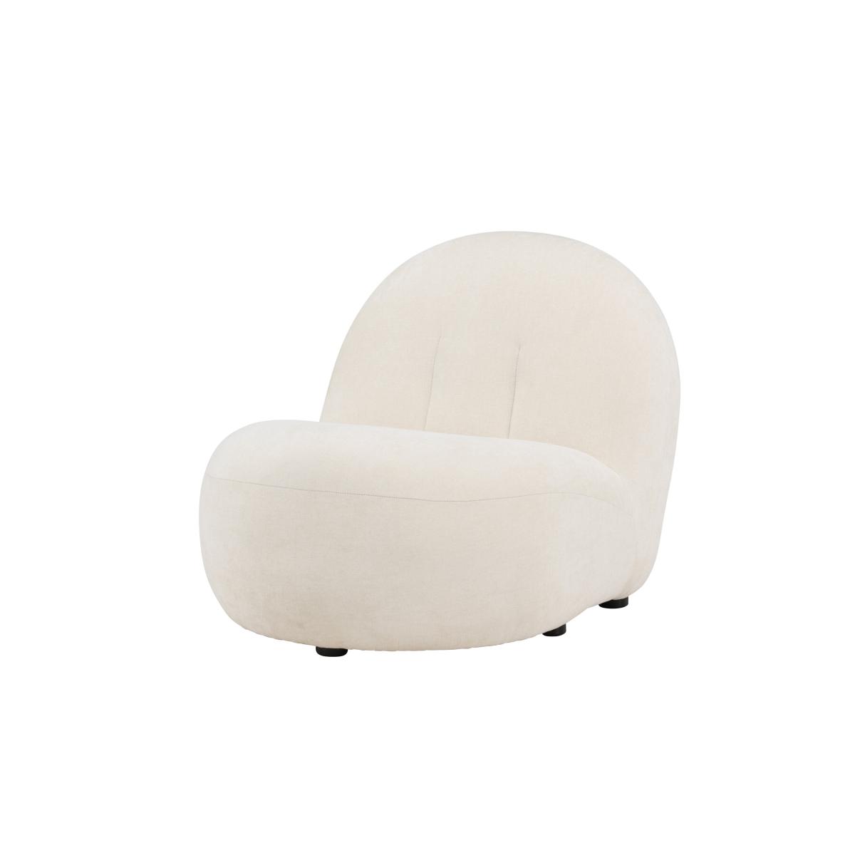 Svea - Elias fauteuil - linnenlook - beige
