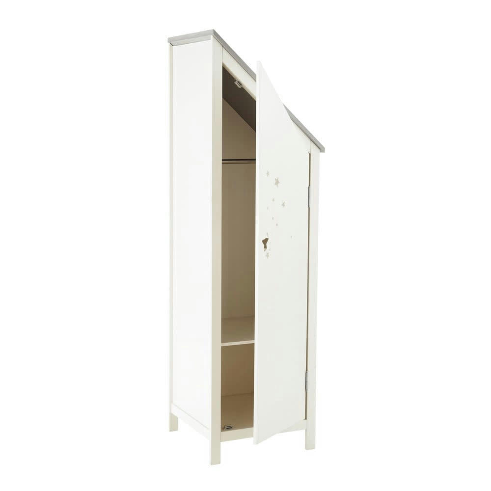 Songe - Dressing 1 porte blanc