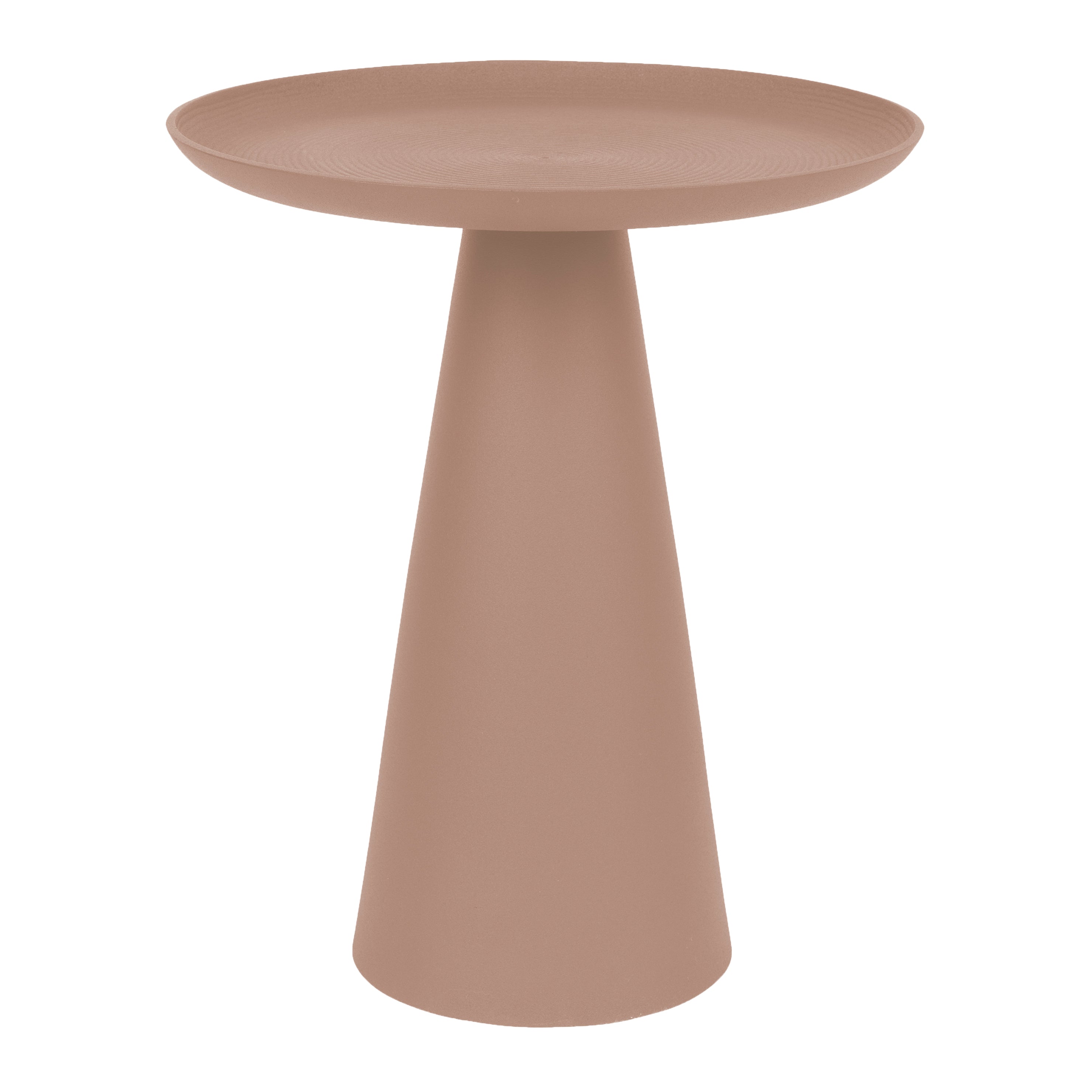 by fonQ basic Tira Bijzettafel - Roze - Ø 34,5 cm