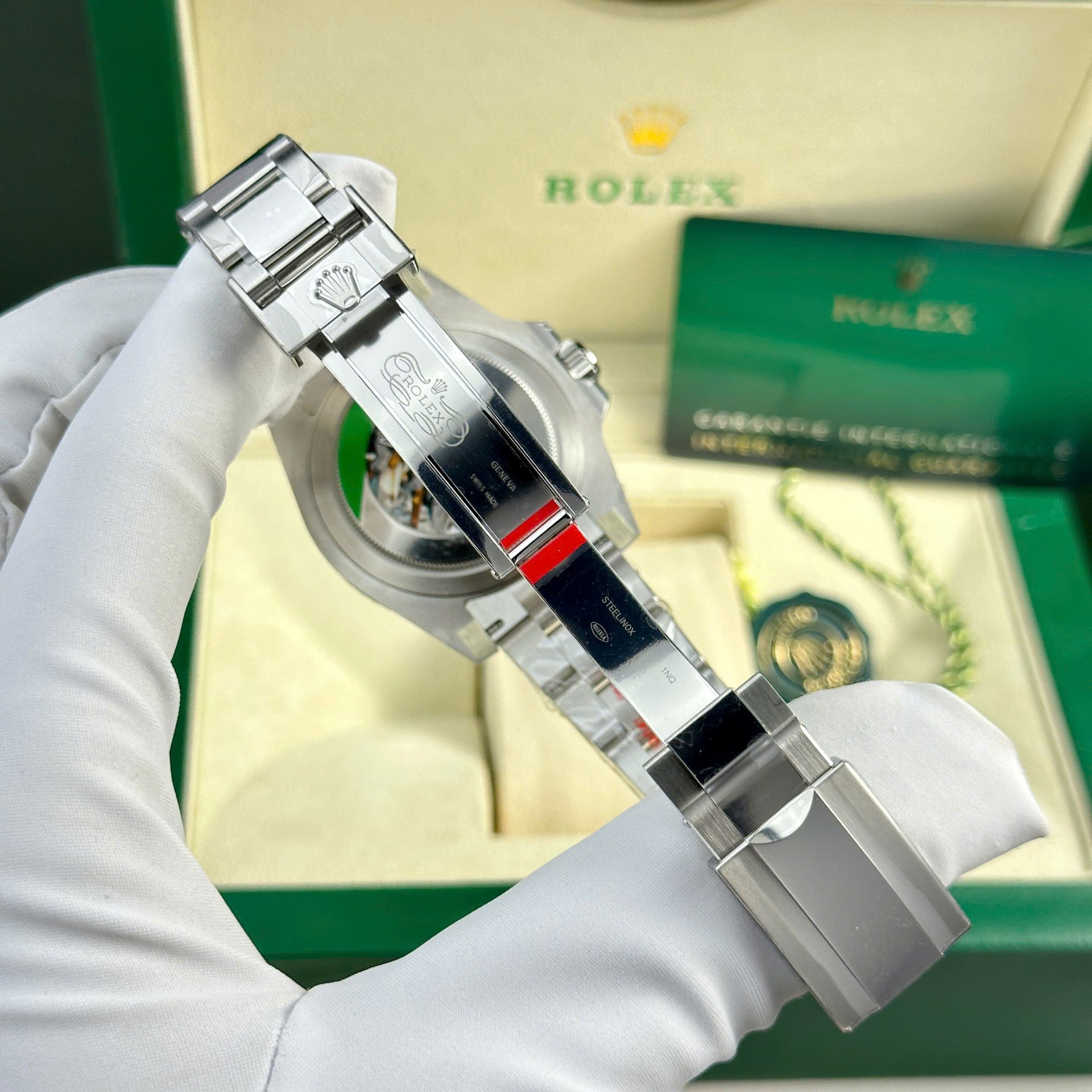 Rolex GMT-Master II 126720VTNR Sprite 904L Steel Black Dial 40mm Oyster Super Clone