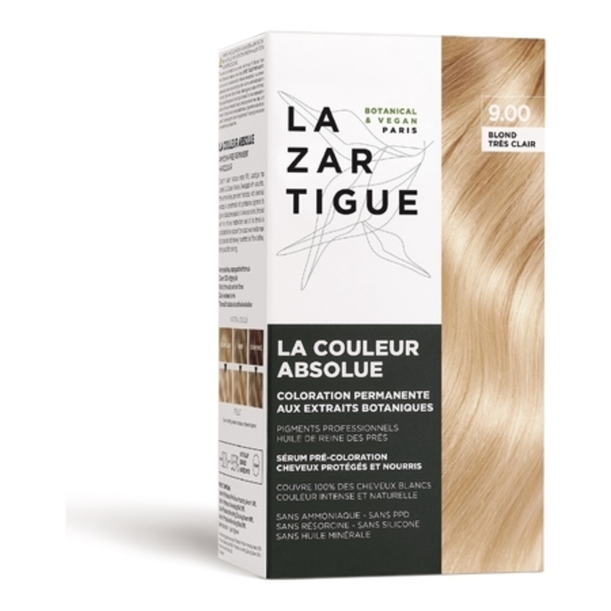 LA COULEUR ABSOLUEColoration permanente aux extraits botaniques