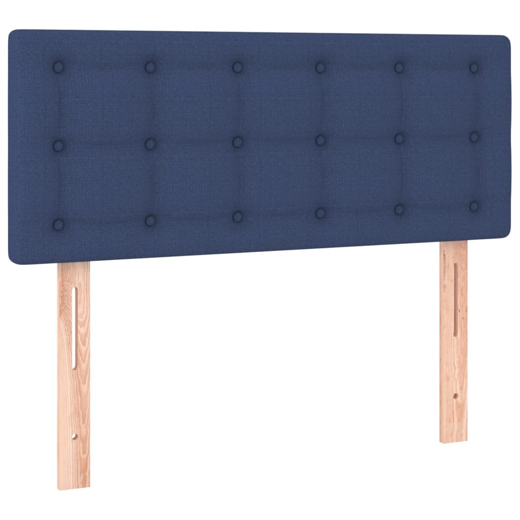 Wezgłowie Niebieski 80 cm Tkanina Low vidaXL