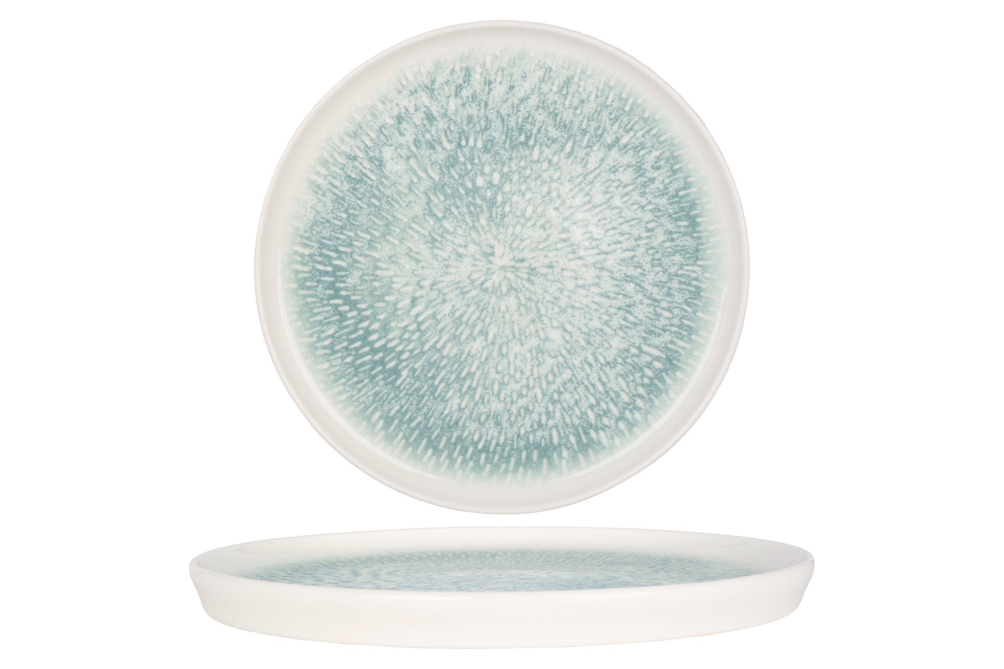 Rinart Gebaksbord - Asel - Porselein - 20 cm - set van 6