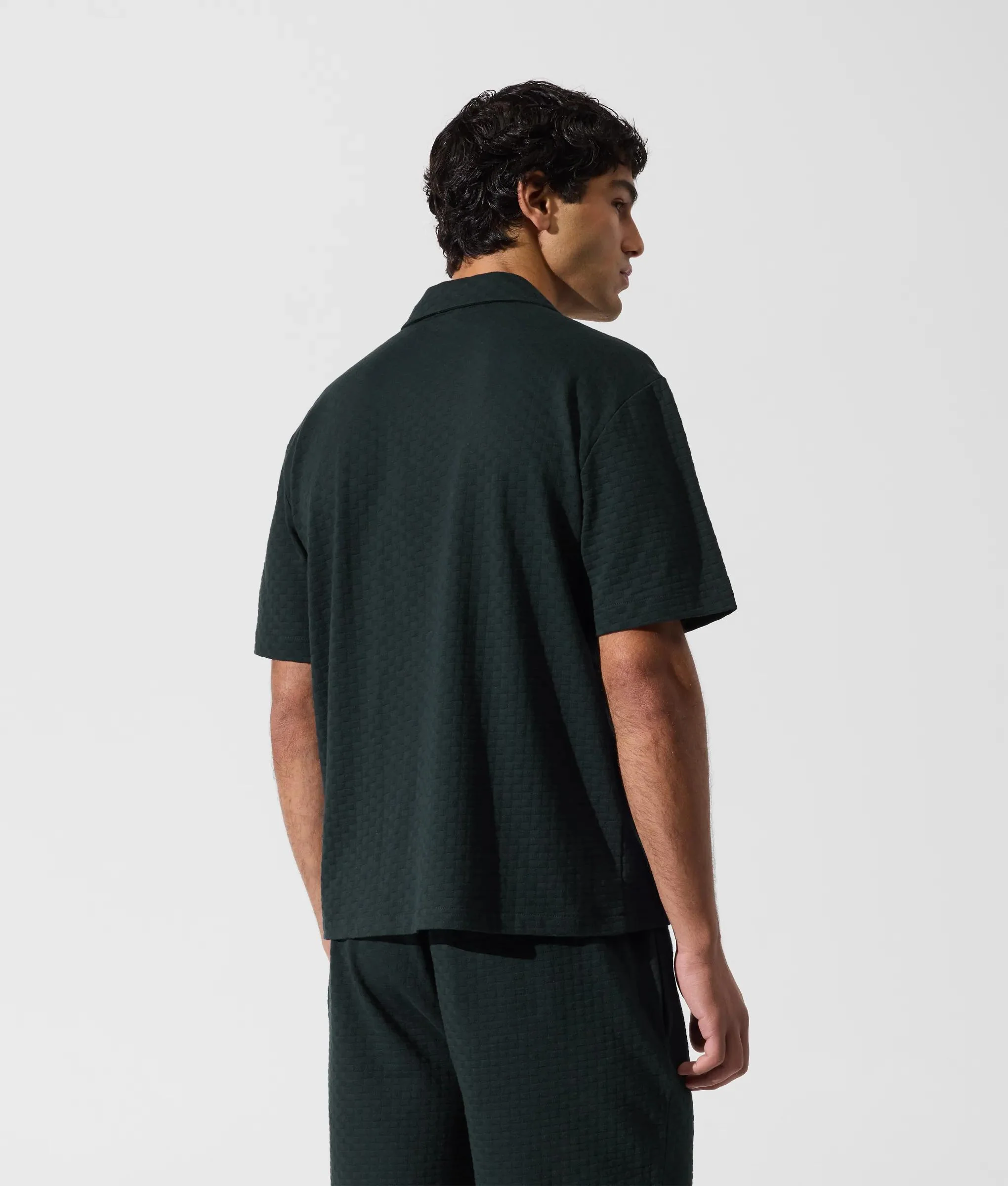 Chemise de plage à carreaux