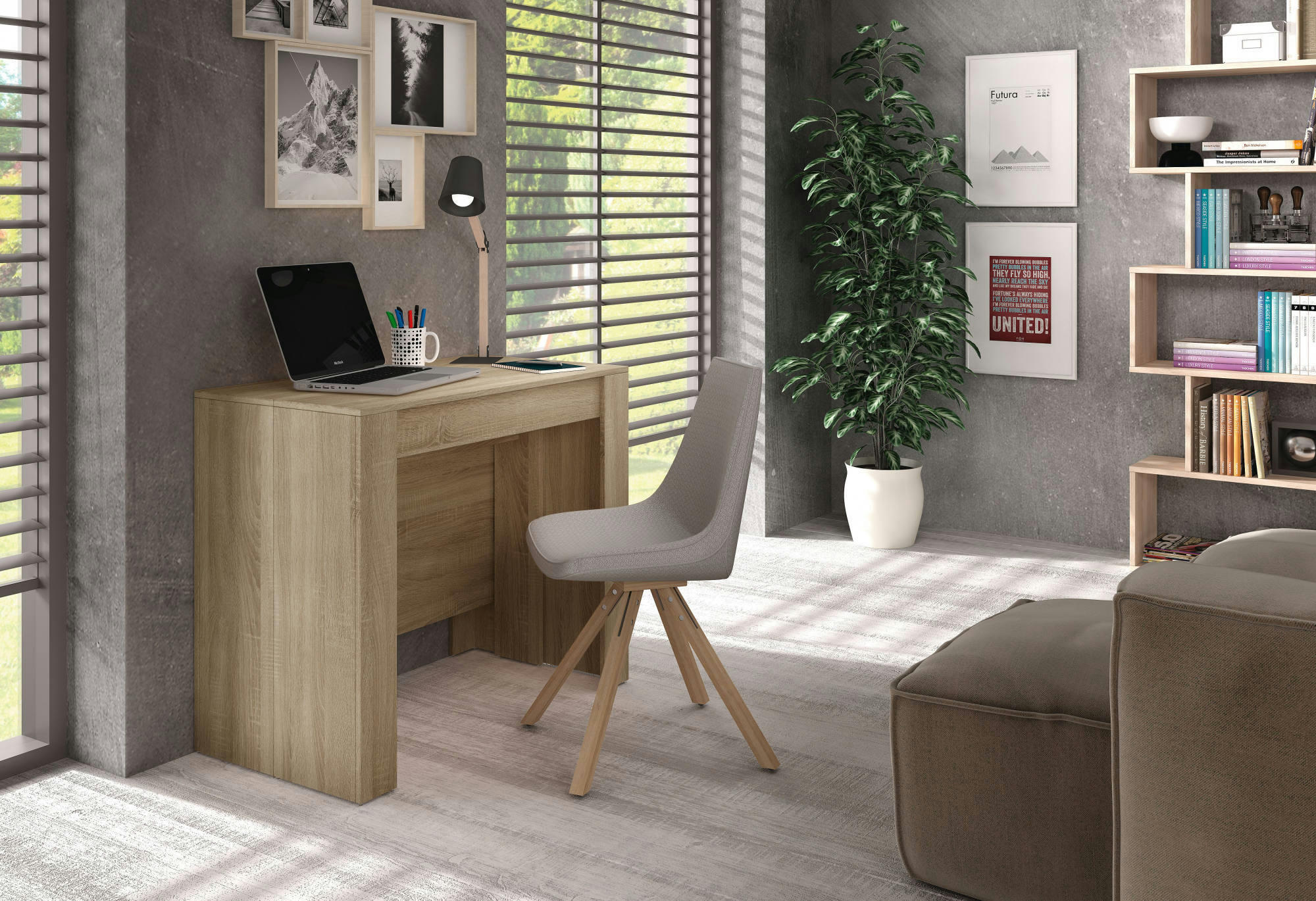 COMPTON - Table console extensible