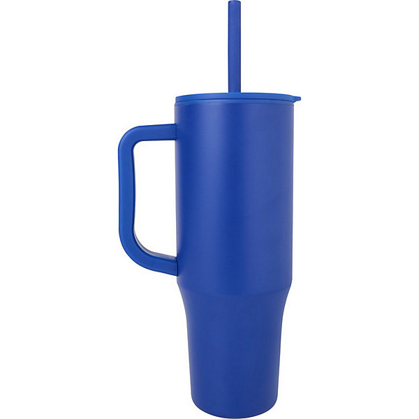 Floso - Mug avec paille BRADY Bleu roi (Taille unique)