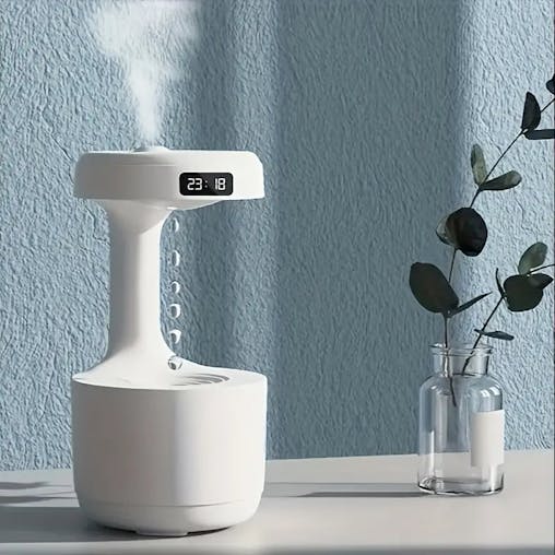 NNETM 800ml Water Drop Backflow Humidifier - USB Powered