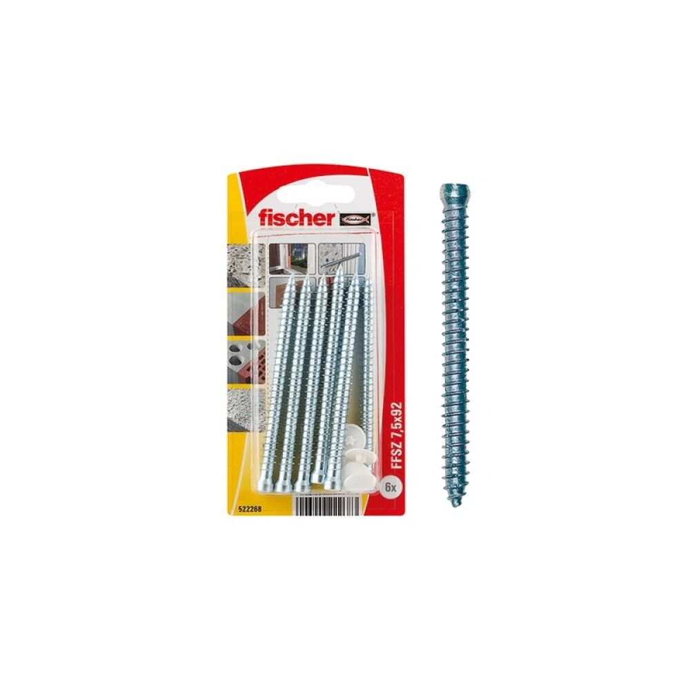 KARMSKRUE FISCHER T30 7,5X112MM 6STK