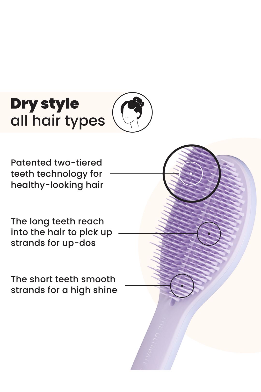 Tangle Teezer The Ultimate Styler Lilac Cloud