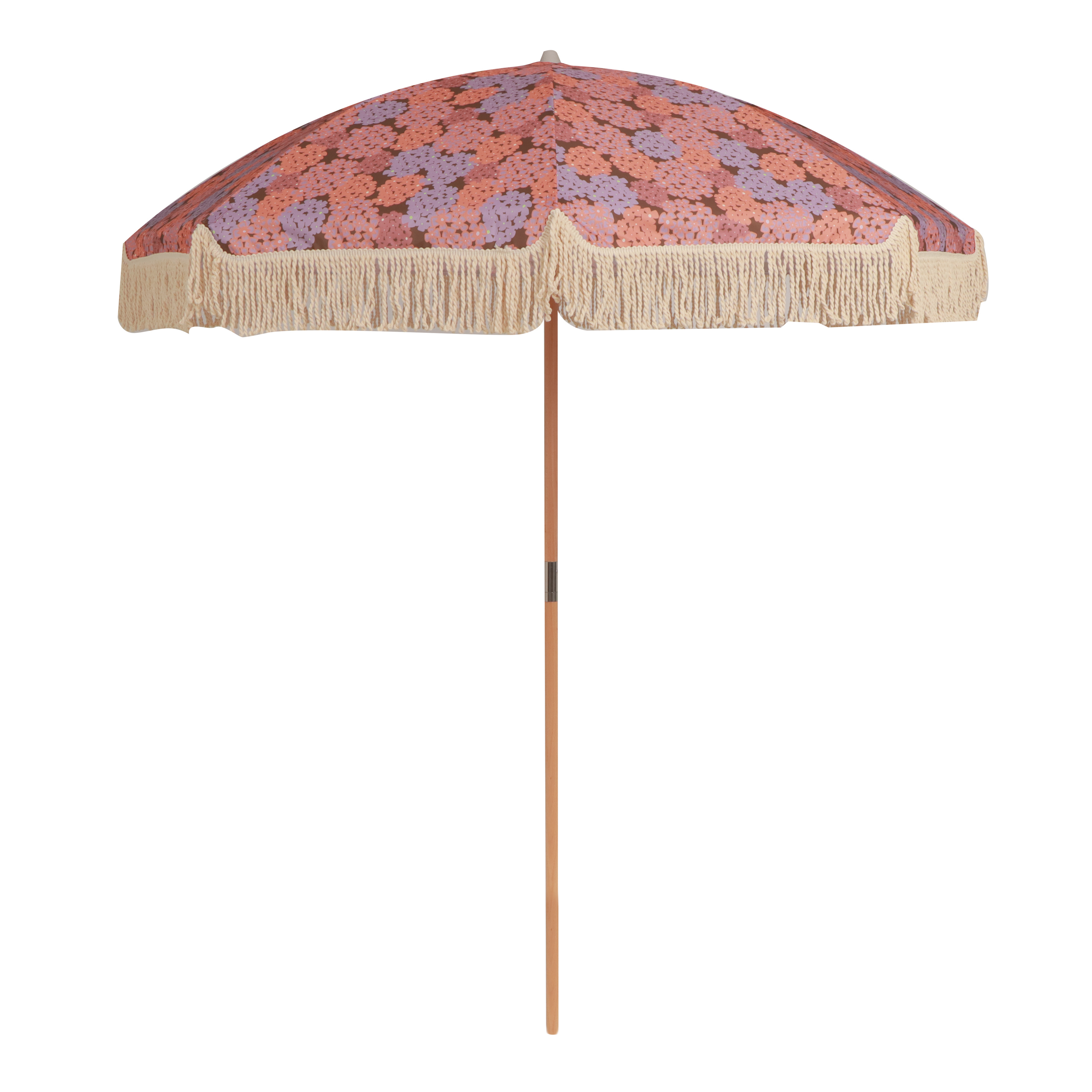 by fonQ Breez Parasol Ø 200 cm - Bloemenprint