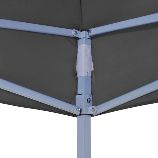 NNEVL Party Tent Roof 2x2 m Anthracite 270 g/m&sup2;