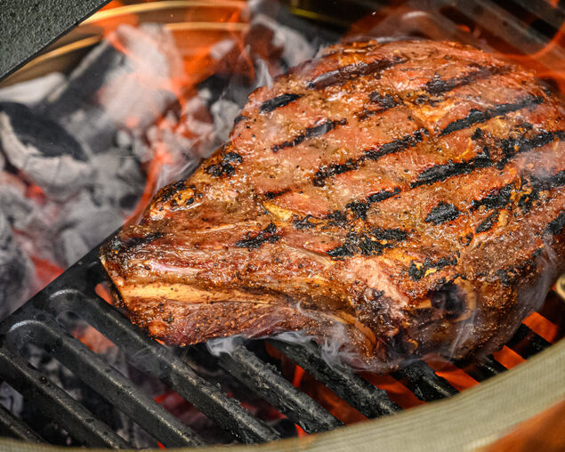 Kamado Joe Cast Iron Half Cooking Grill to suit Classic
