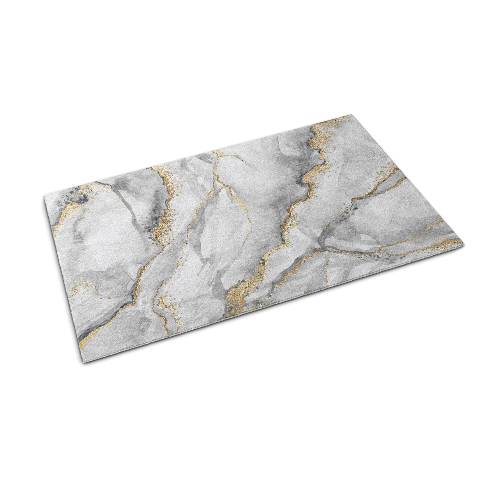 Wycieraczka do butów 60x40 Szary marmur kamienny design Tulup