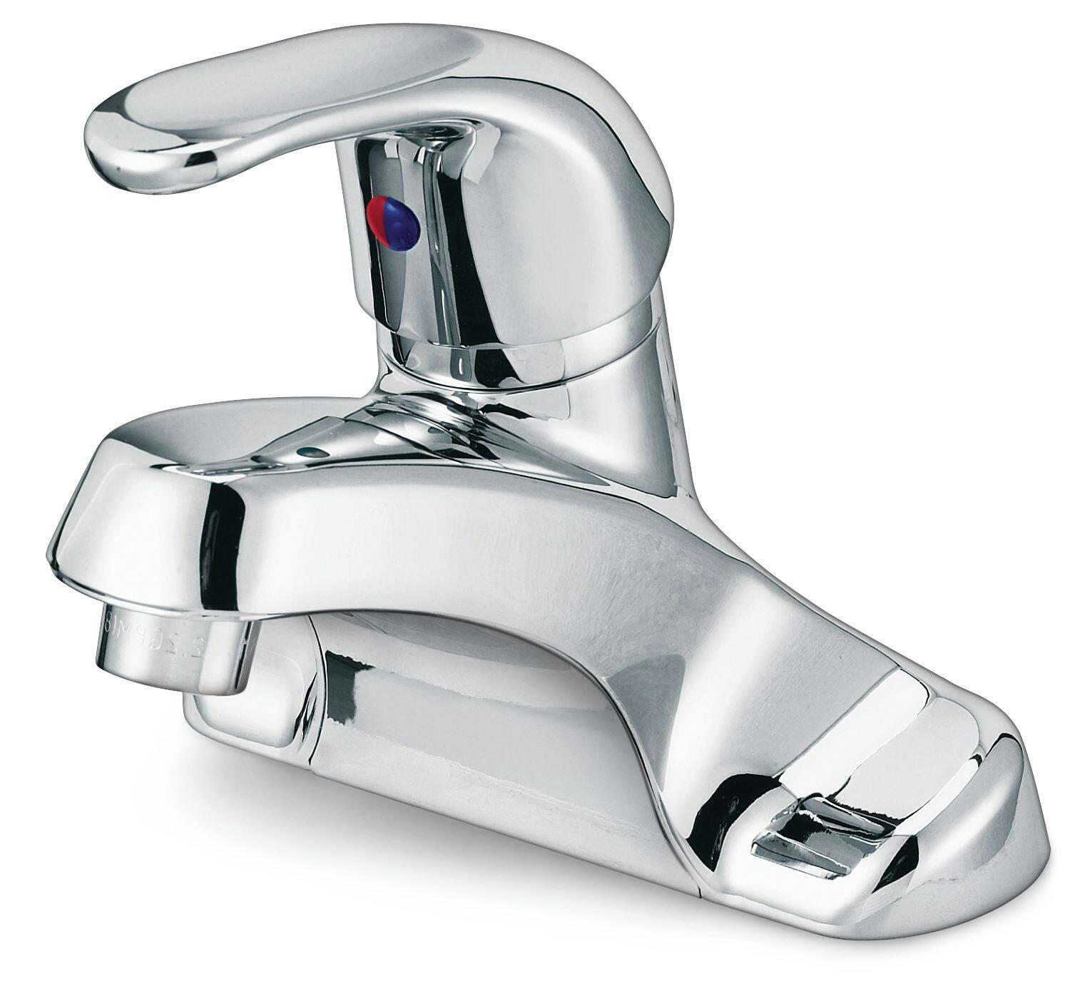 Danze Renovate Single Handle 4-in Centerset Bathroom Sink Faucet, Chrome