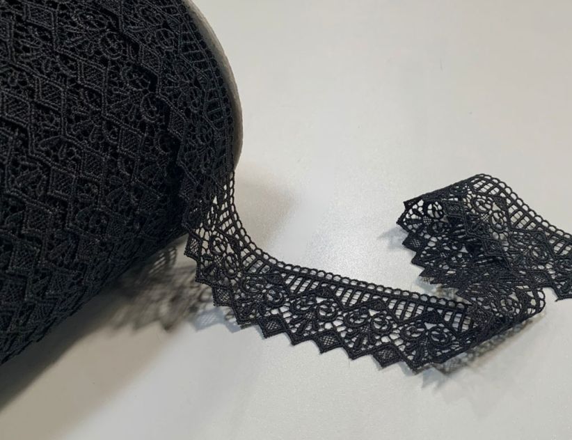 Spitze Schwarz