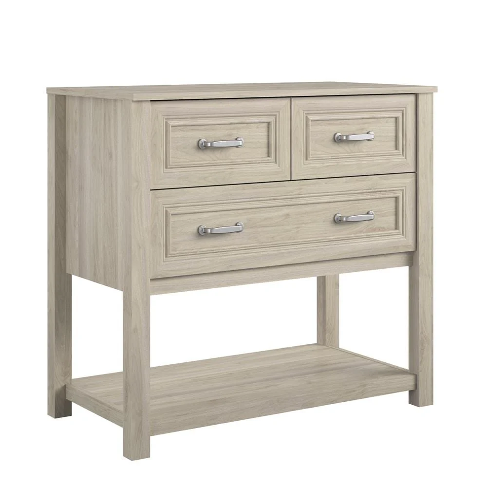 Little Seeds Sierra Ridge Levi Kids 3 Drawer Walnut Dresser