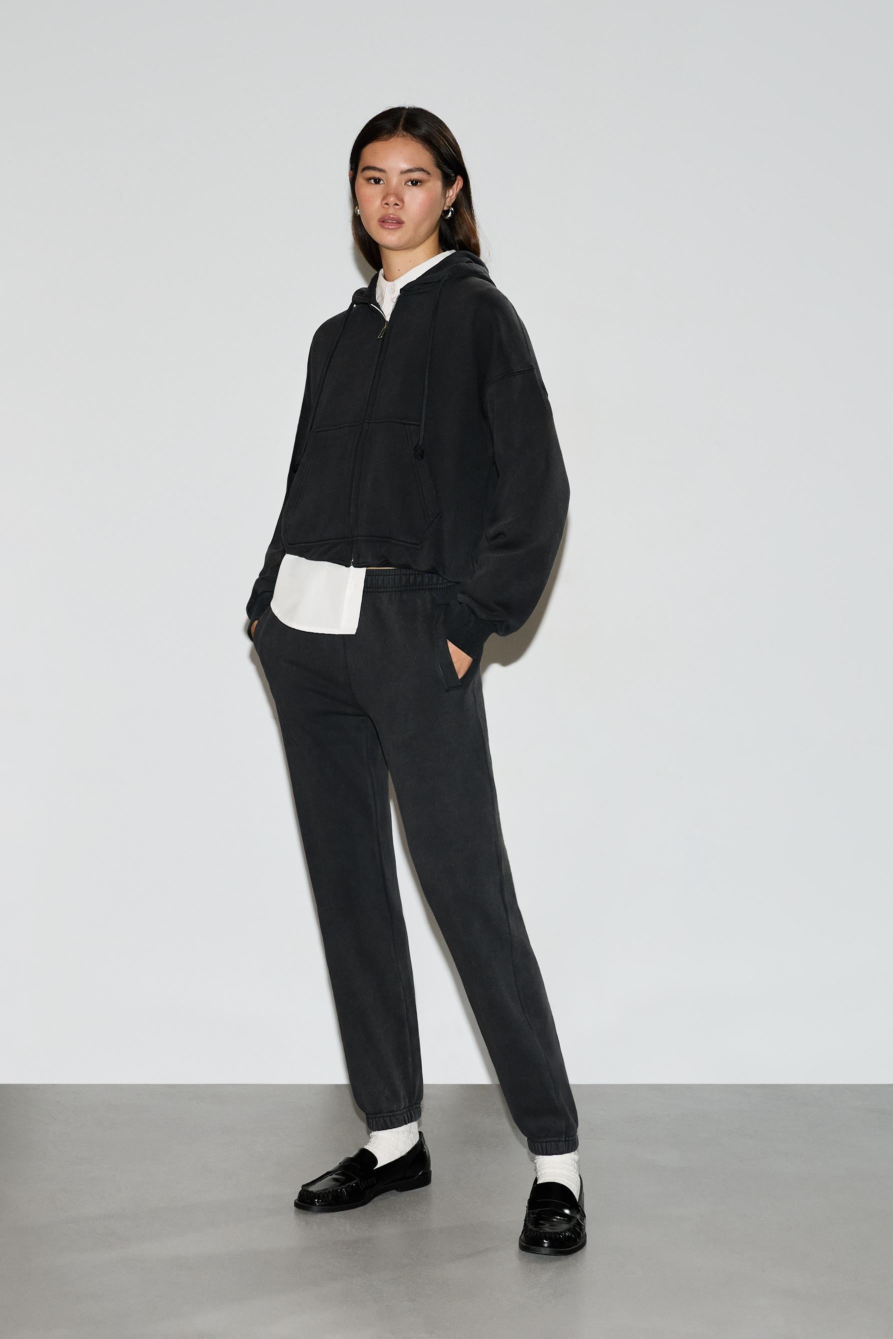 Pantalón jogger efecto lavado