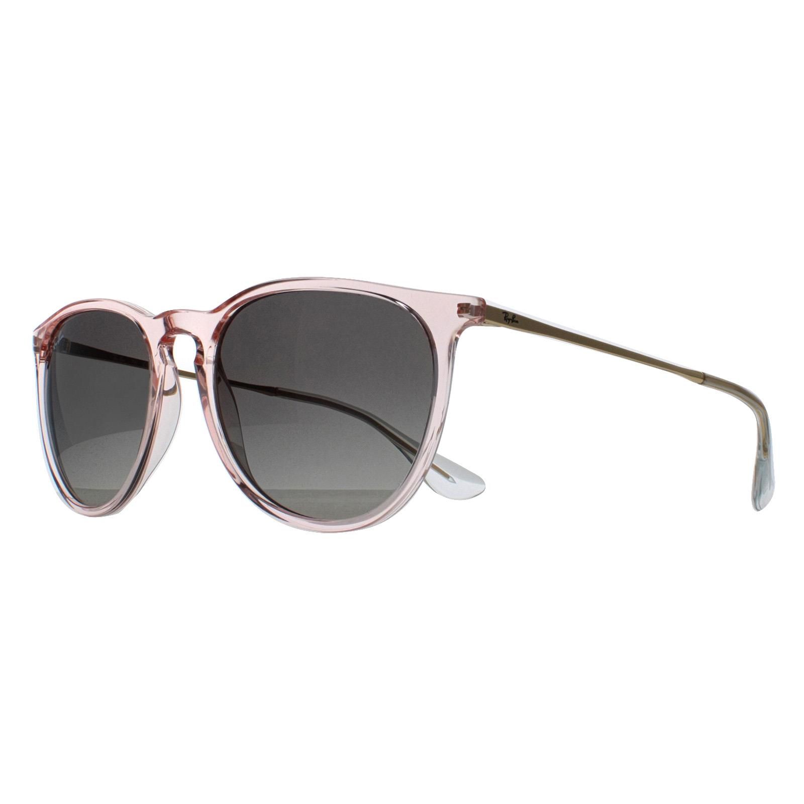 Ray-Ban Round Transparent Pink Grey Gradient RB4171 Erika