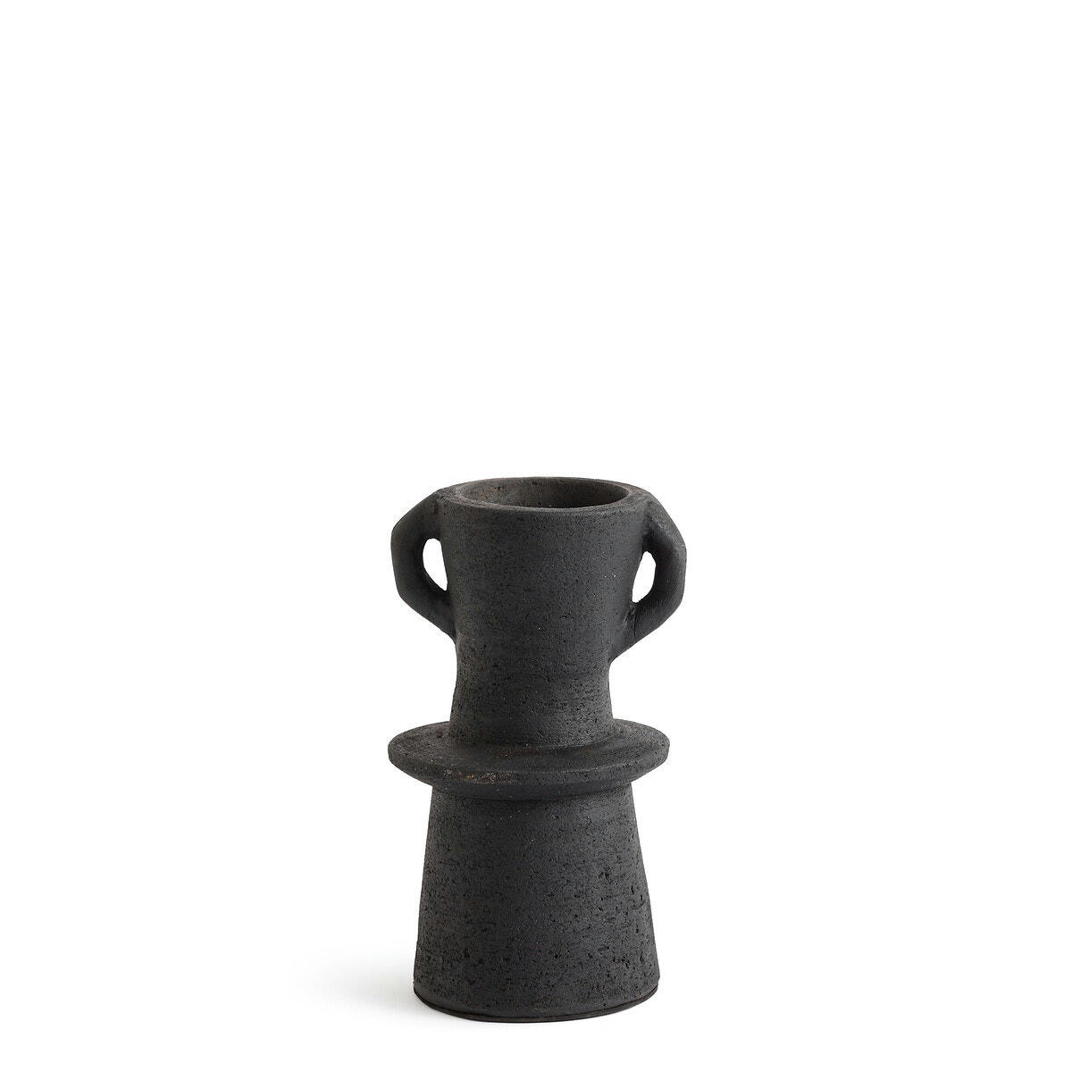 Vase décoratif en terre cuite H24 cm, Kuro
