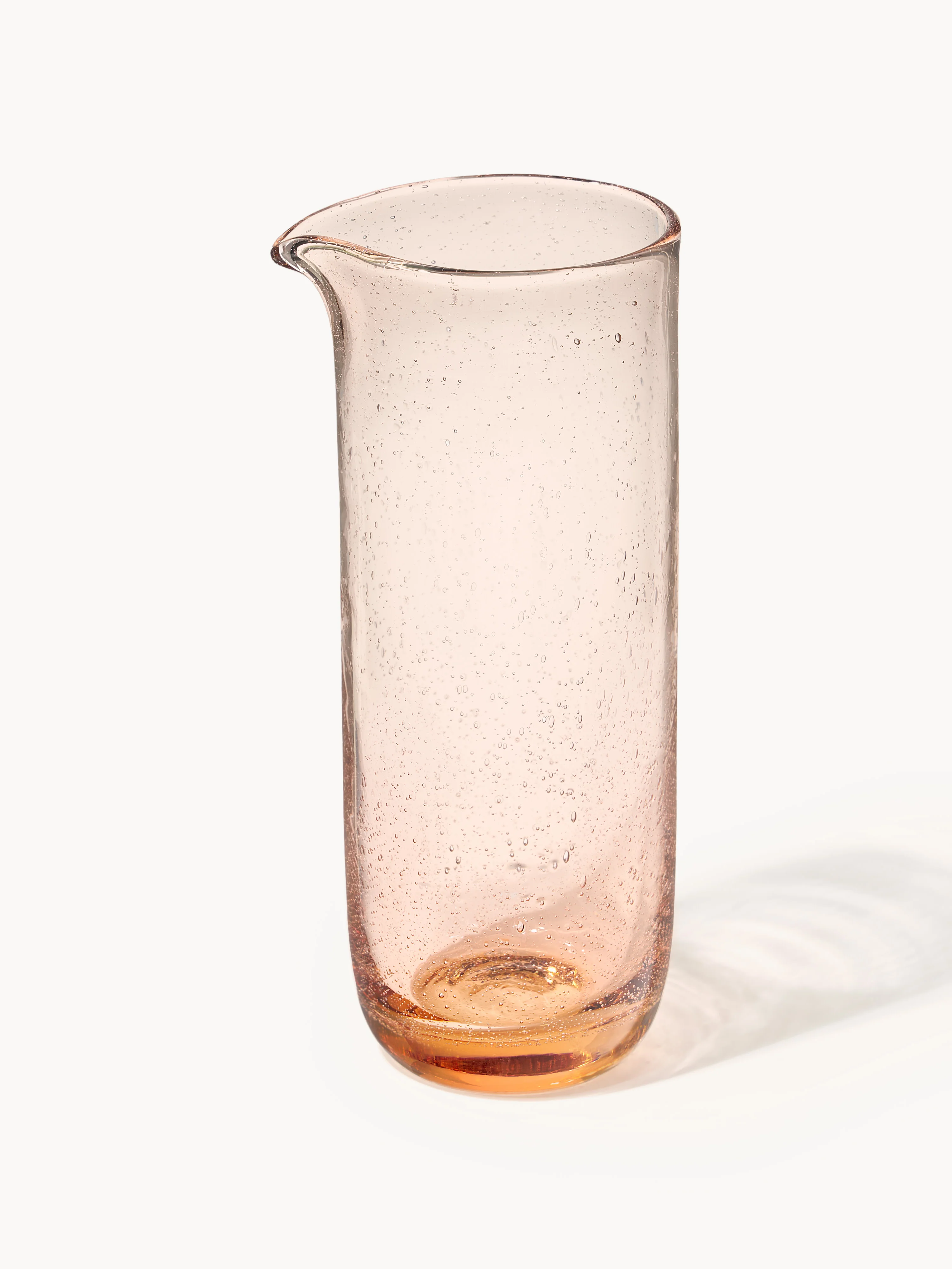 Mundgeblasene Karaffe Hippolyte mit Luftbläschen, 840 ml