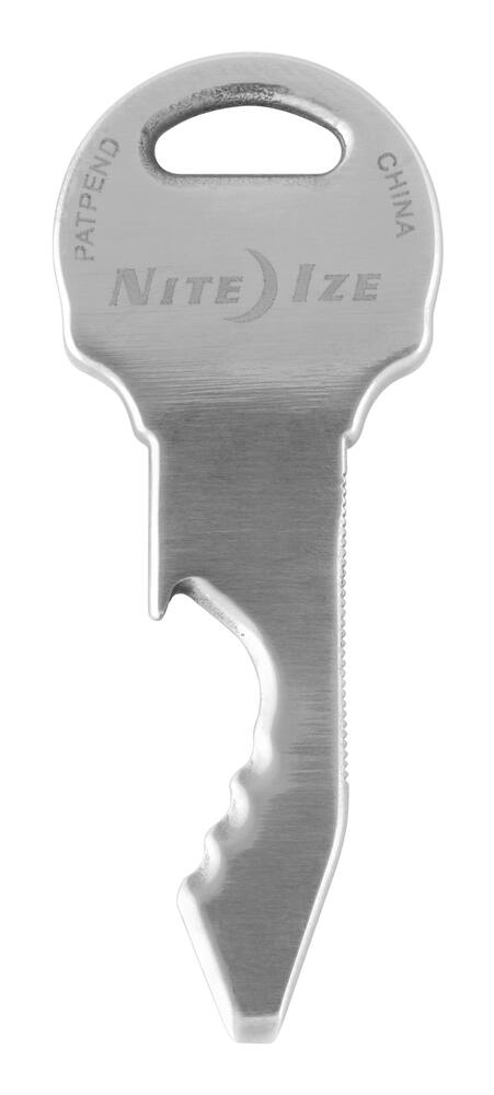 Nite Ize DoohicKey SkullKey Keychain Tool w/ Bottle Opener, Screwdriver, Scoring Point & File